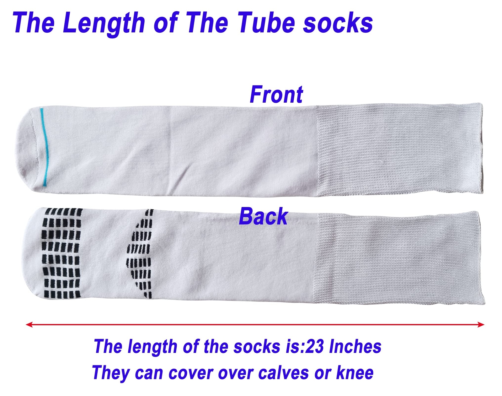 2 Pairs Walking Boot Socks Replacement Liner for Air cast Walking Boot