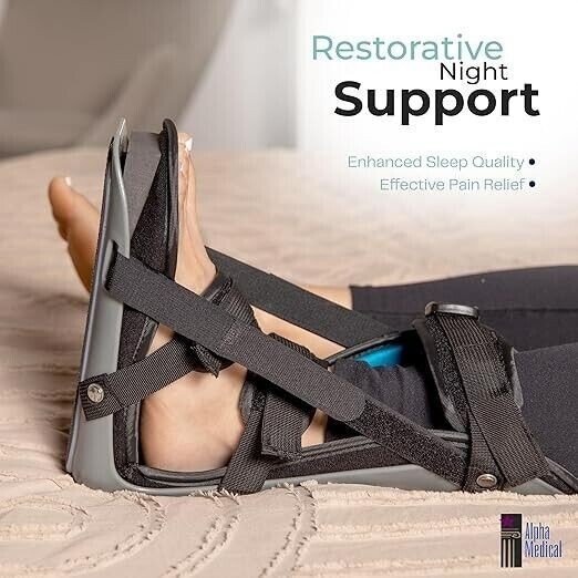Plantar Fascitis Night Splint Heel & Foot Pain，Fascia，Tendon and Calf Stretching