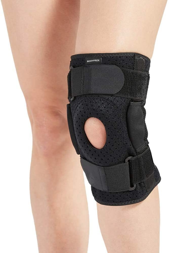 Hinged Knee Brace for ACL Injuries – Adjustable Support for Men & Women