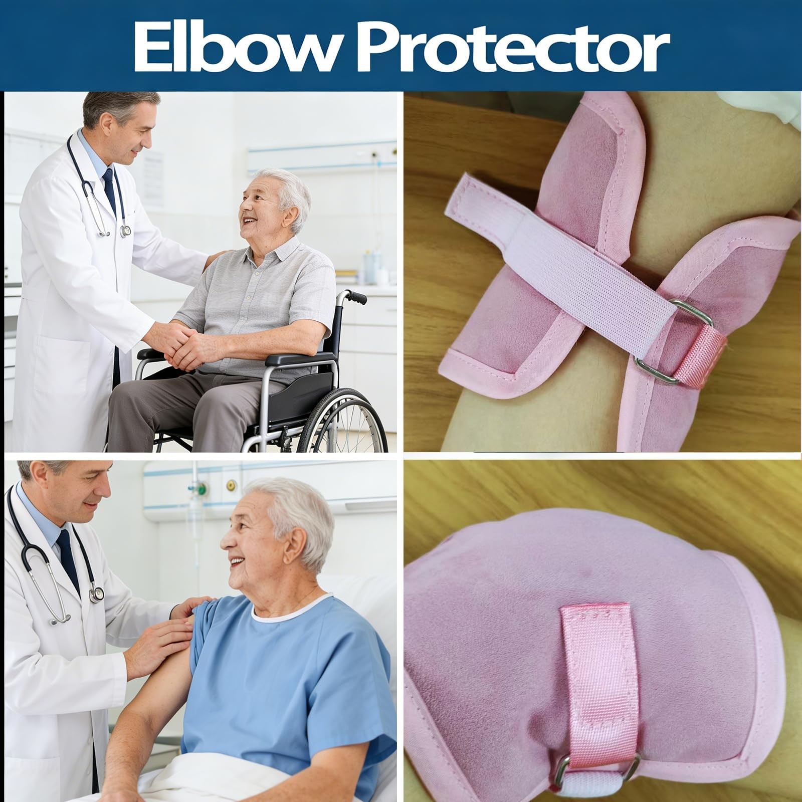 Elbow Pads for Men Women Pressure Sores & Bedsores, Universal Size