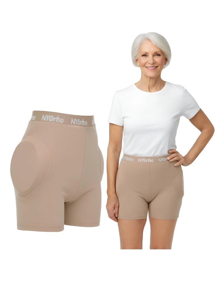 NYOrtho ULTRA Hip Protector-9962-Medium Shorts-Waist 30-34,Hip 37-41 Nude Skin