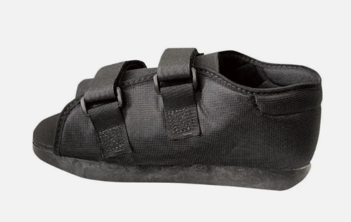 Medline Semirigid Post-Op Shoe, Womens Size Large (8.5-10)