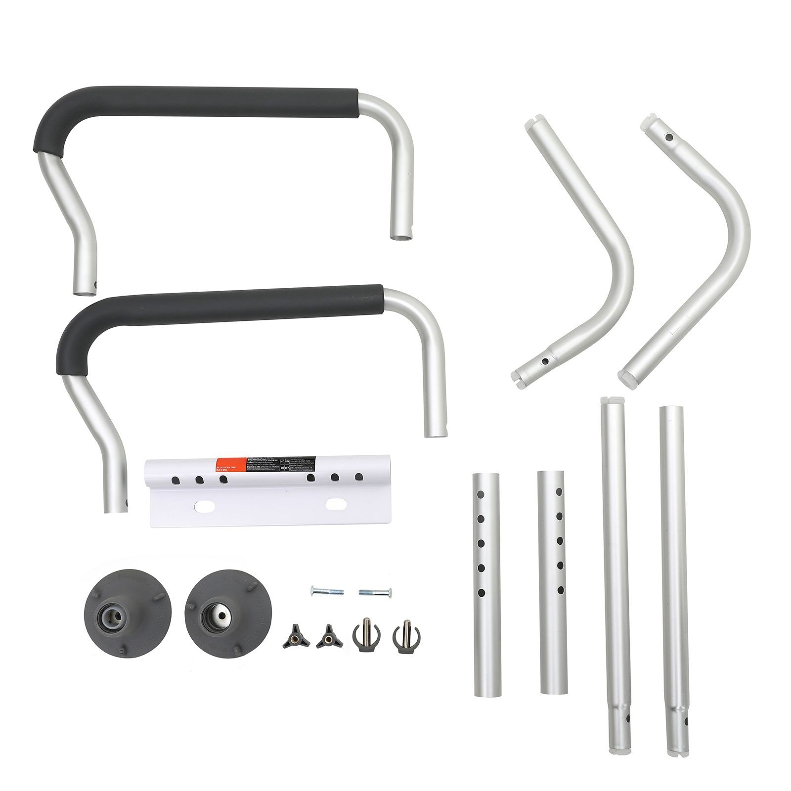 Toilet Safety Rail, Bathroom Toilet Seat Frame, Adjustable Width & Height Fit