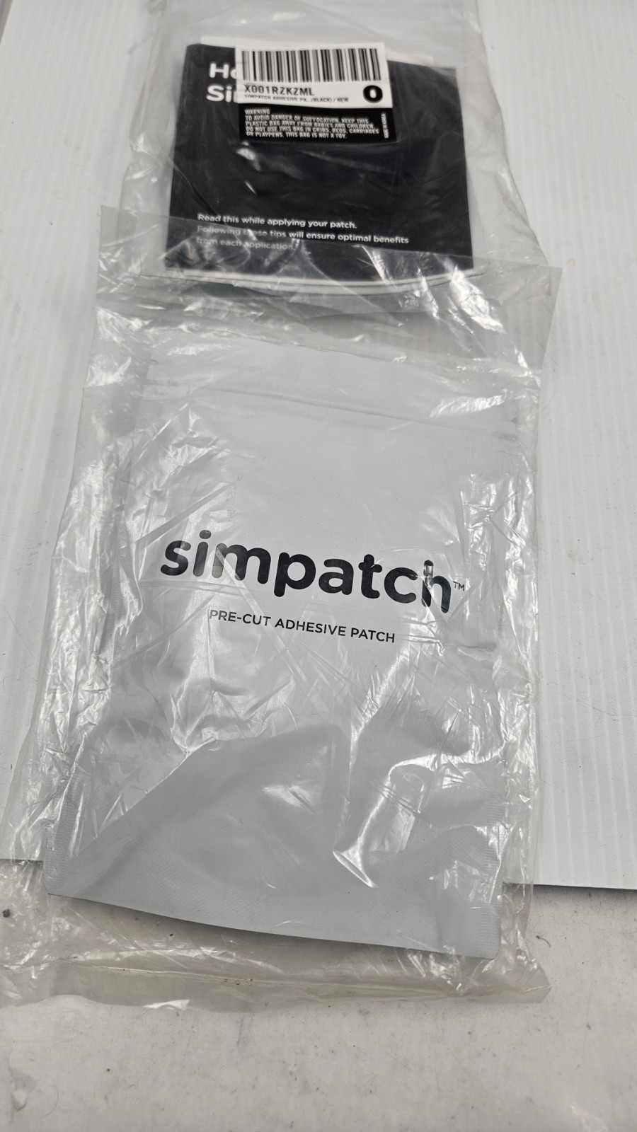 SIMPATCH Universal Adhesive Patch – Waterproof Adhesive, CGM Patches