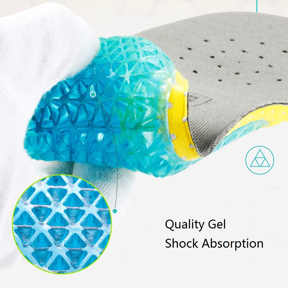 Children’s Athletic Gel Insoles for Cushion and Comfort Kids Running Insoles …