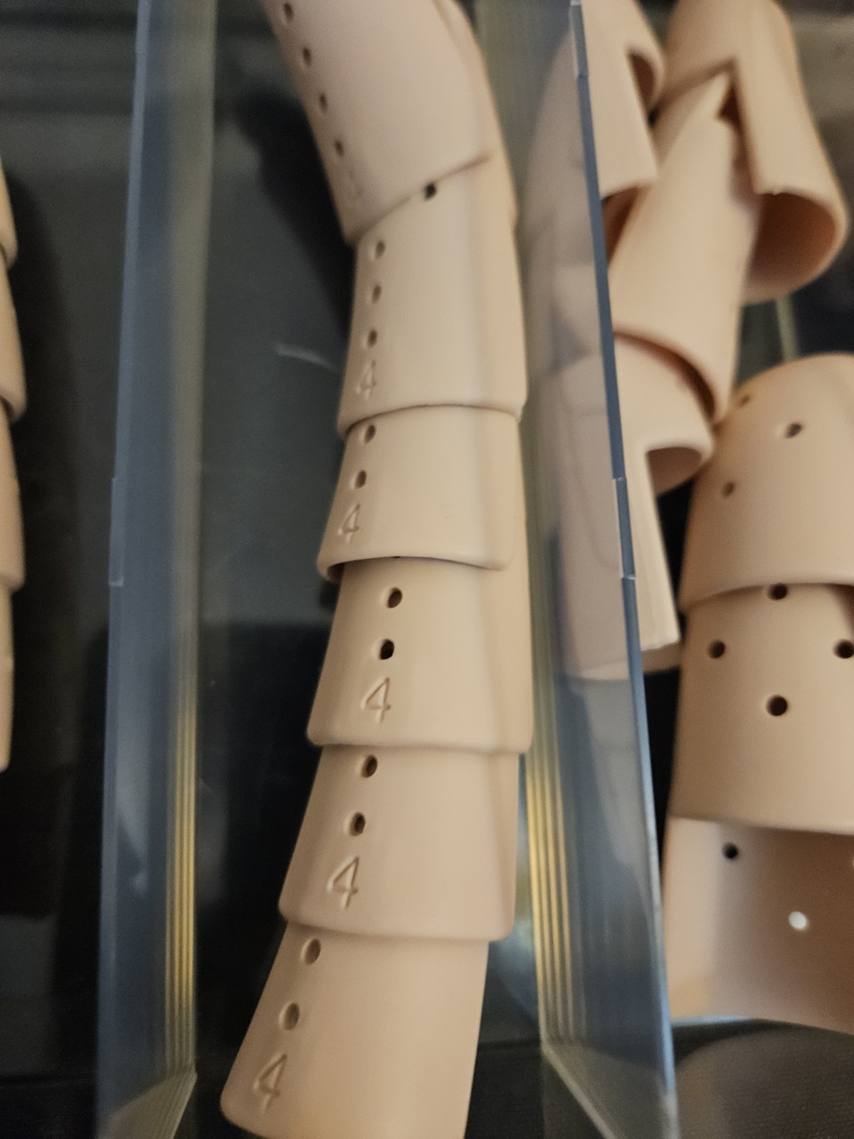 31 Count Procare STAX FINGER SPLINT Kit BEIGE All Sizes 1 – 7 Included- NEW
