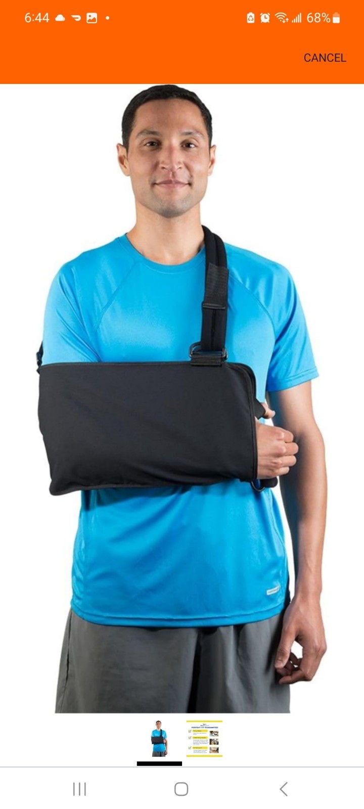 Breg Deluxe Shoulder Immobilizer VP20105-040 Large