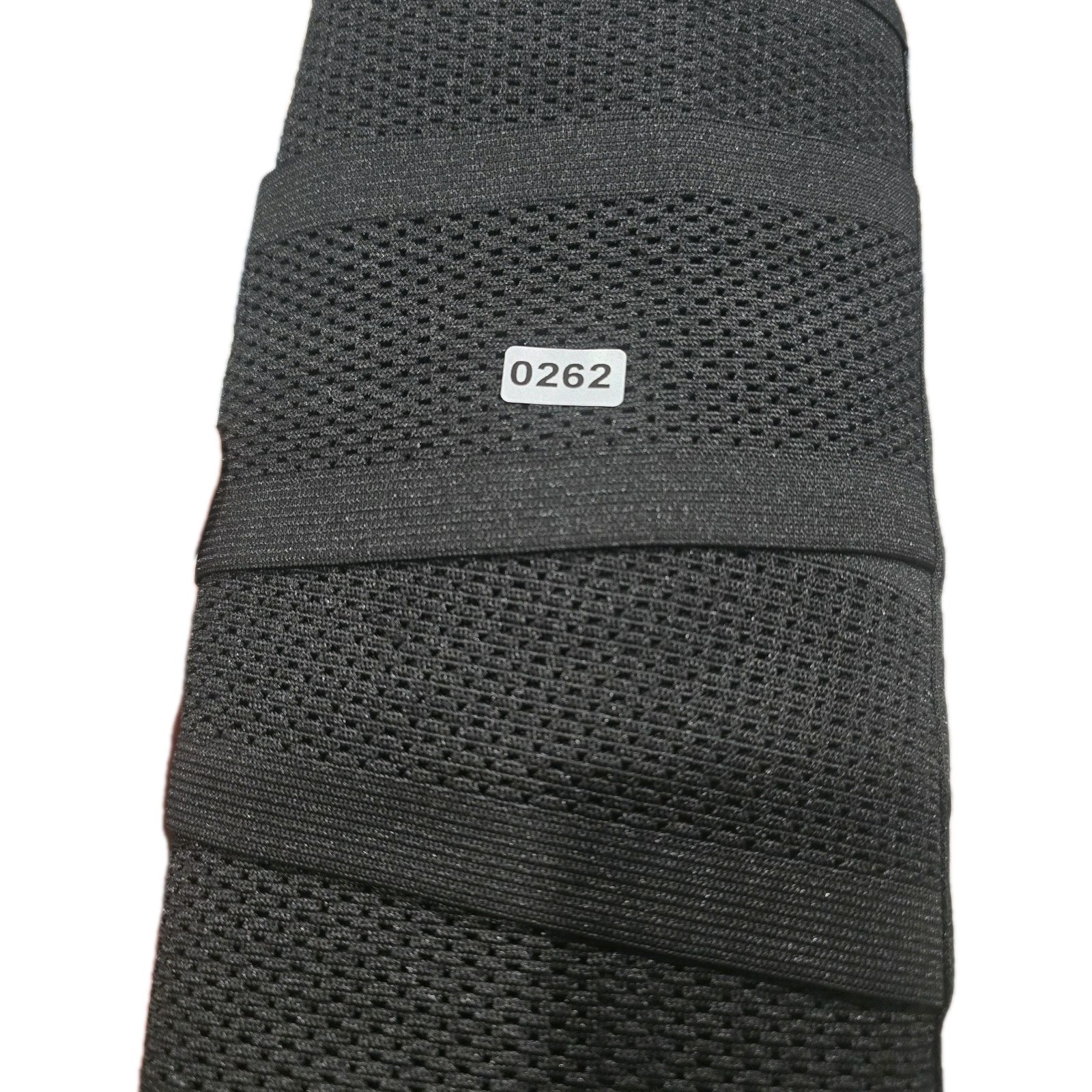 Black Adjustable Back & Waist Compression Support Brace Belt Wrap Size L