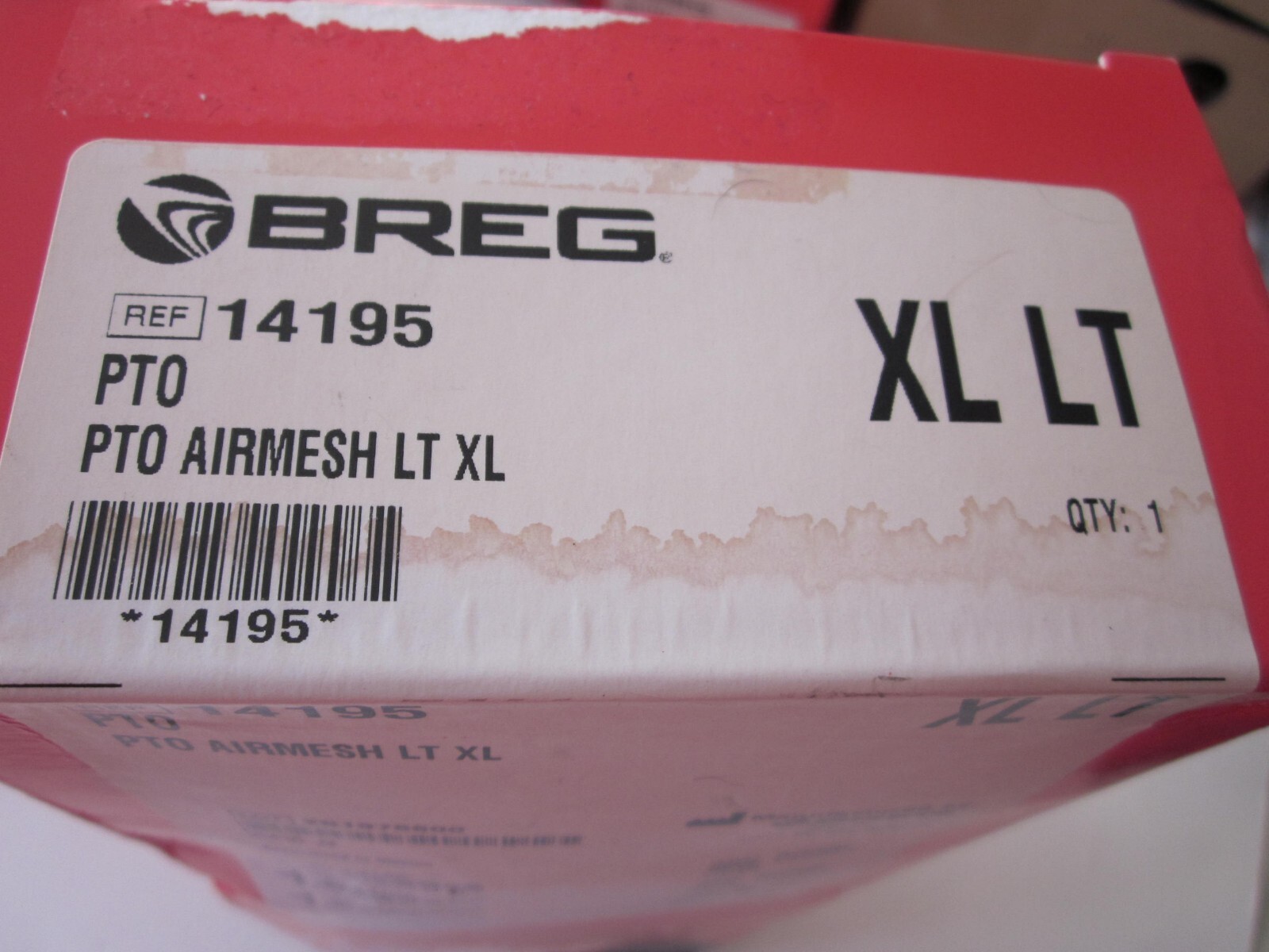 BREG 14195 PTO AIRMESH LEFT X-LARGE