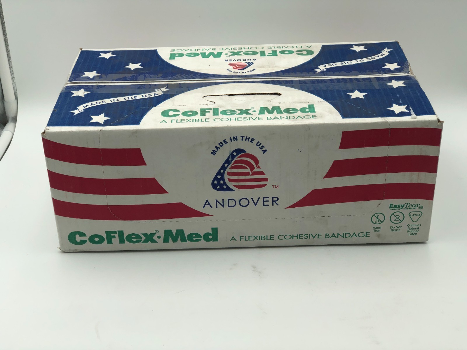Coflex 1.5″ Self-Adherent Bandage Blue 48 Rolls Cohesive Wrap Medical NEW
