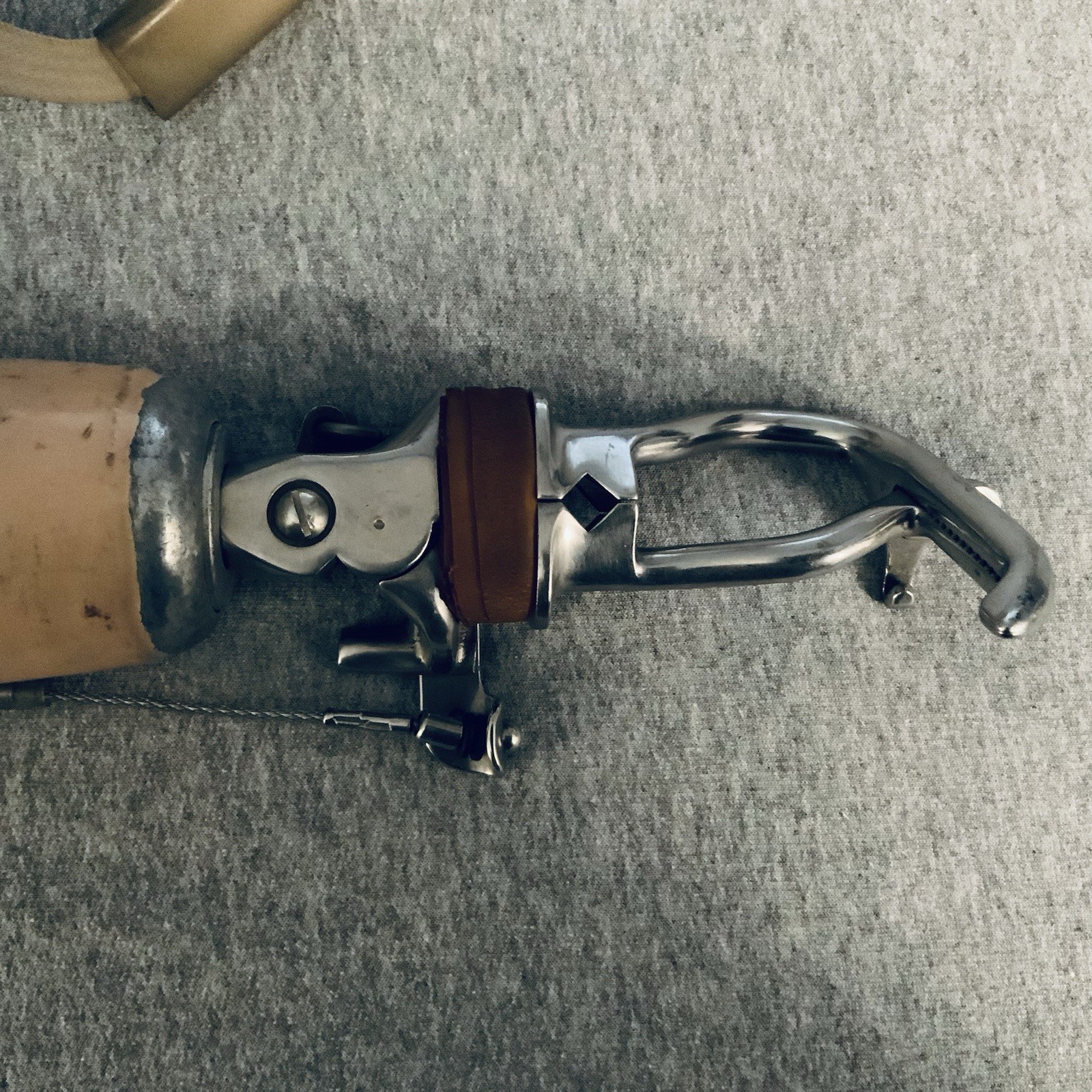 Vintage Prosthetic Adult Arm Body Powered Dorrance 6 Hook Medical Display Prop
