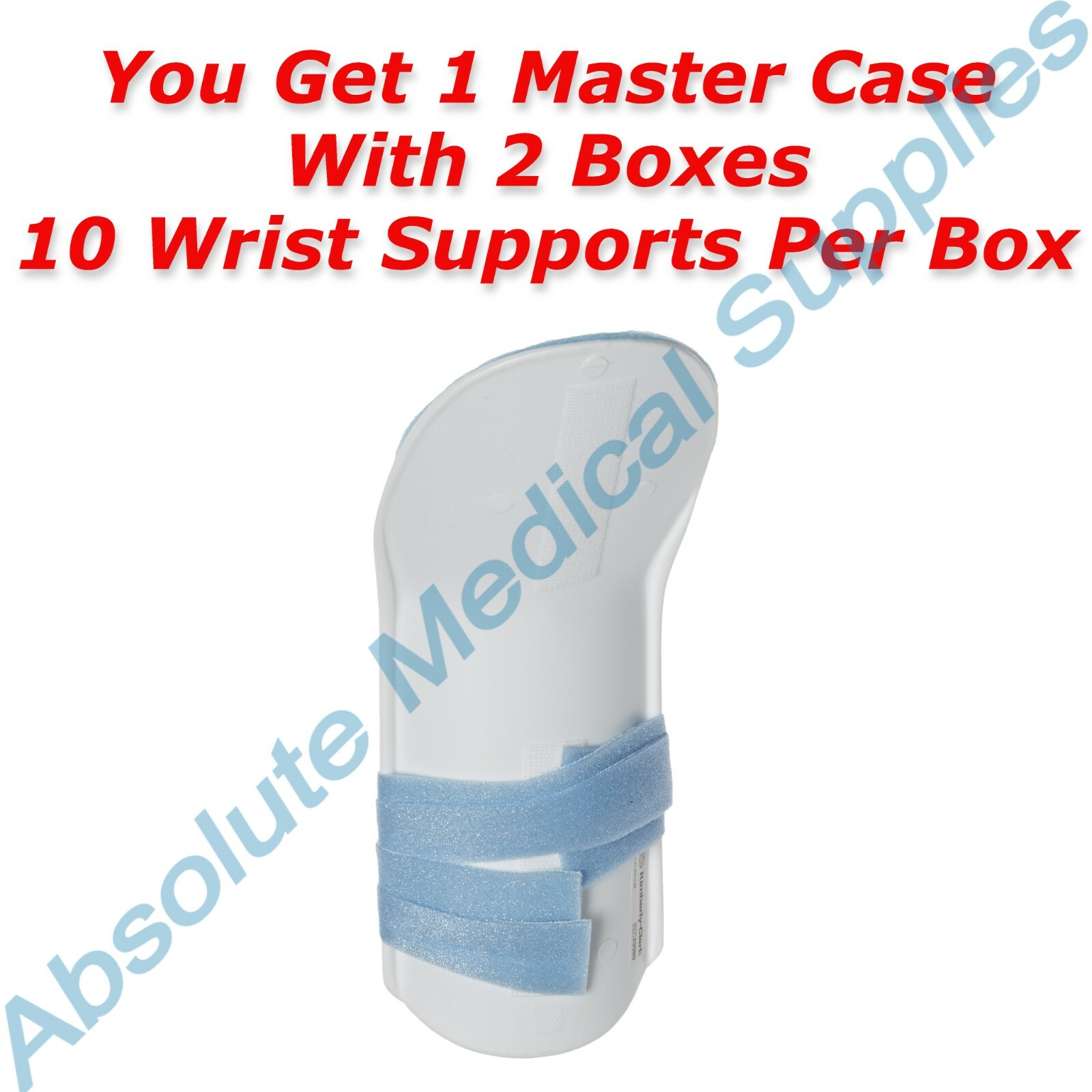 *20-Pieces* Halyard Hand-Aid Arterial Wrist Support Soft Adjustable 29980