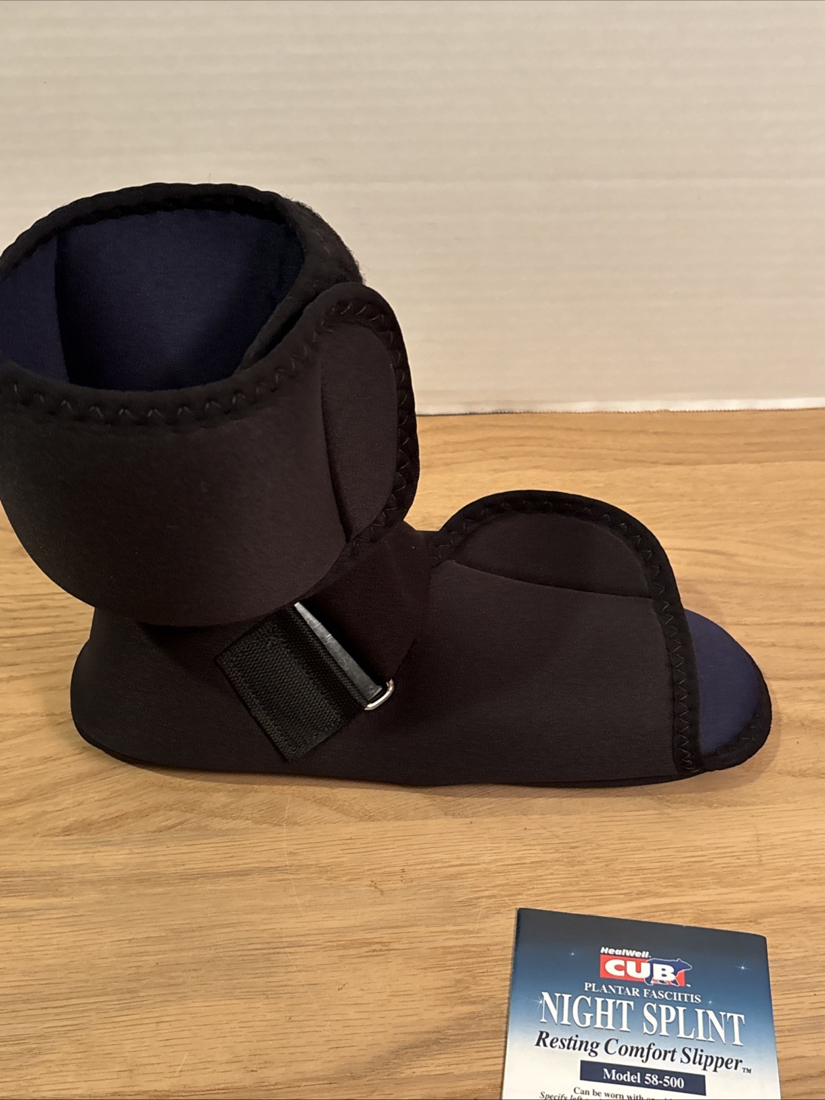 HealWell CubTM 58-5015 Plantar Fasciitis Resting Comfort Slipper M-LT Medium