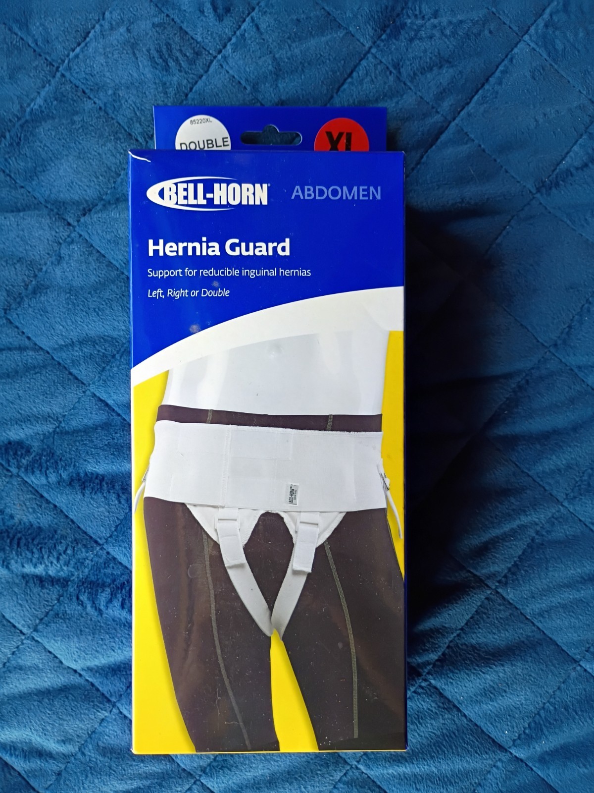 Bell-horn Hernia Guard Abdomen Abdominal Support Size Extra Large 42-44 Waist