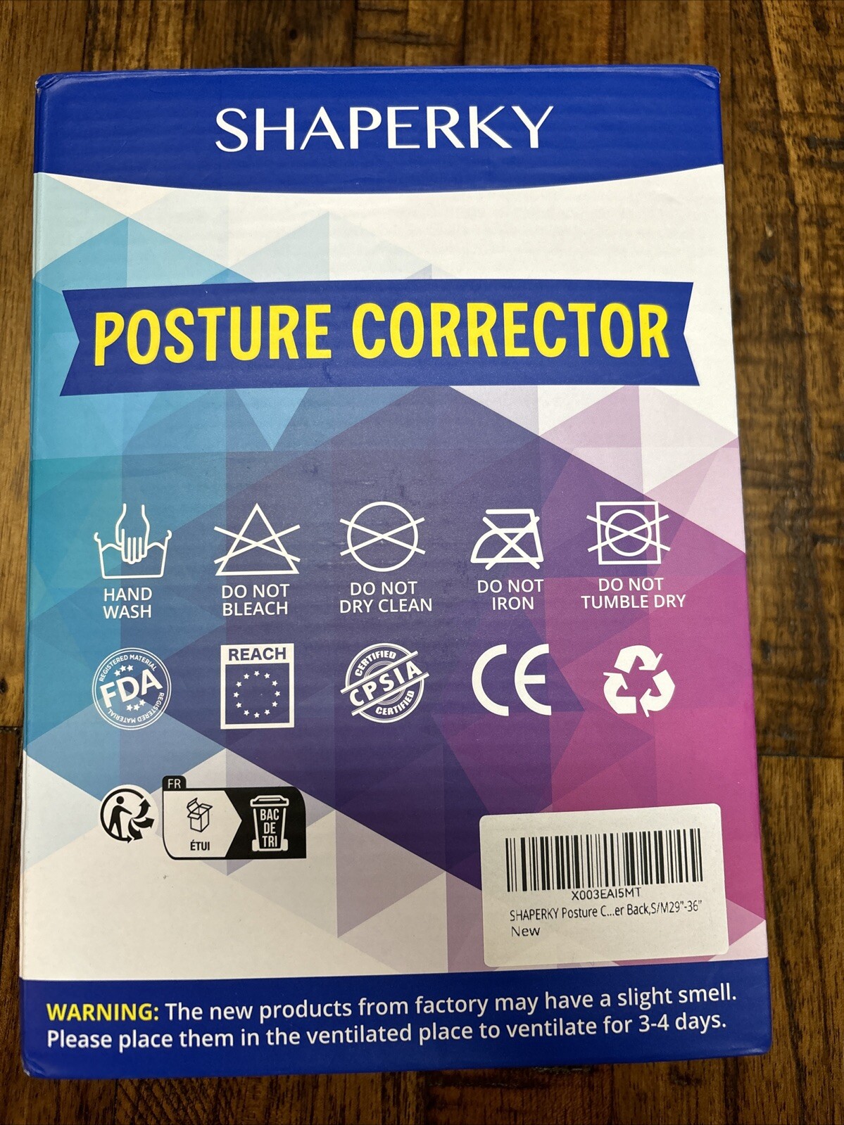 Shaperky Posture Corrector Small/Medium 29”-36 Pink