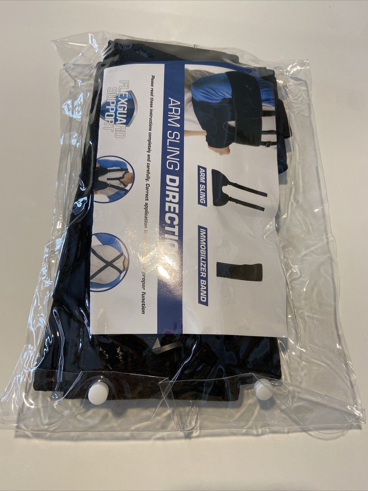 Synchronicity Flexguard Arm Sling with Immobilizer Band Size M 5′-5’8″ 110-165lb