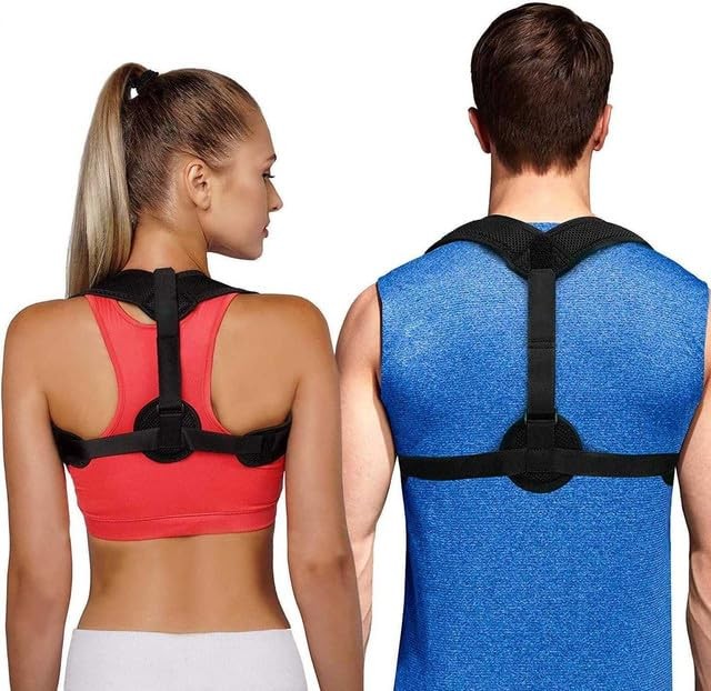 Posture Corrector For Women & Men – Adjustable Shoulder 25-53 inches