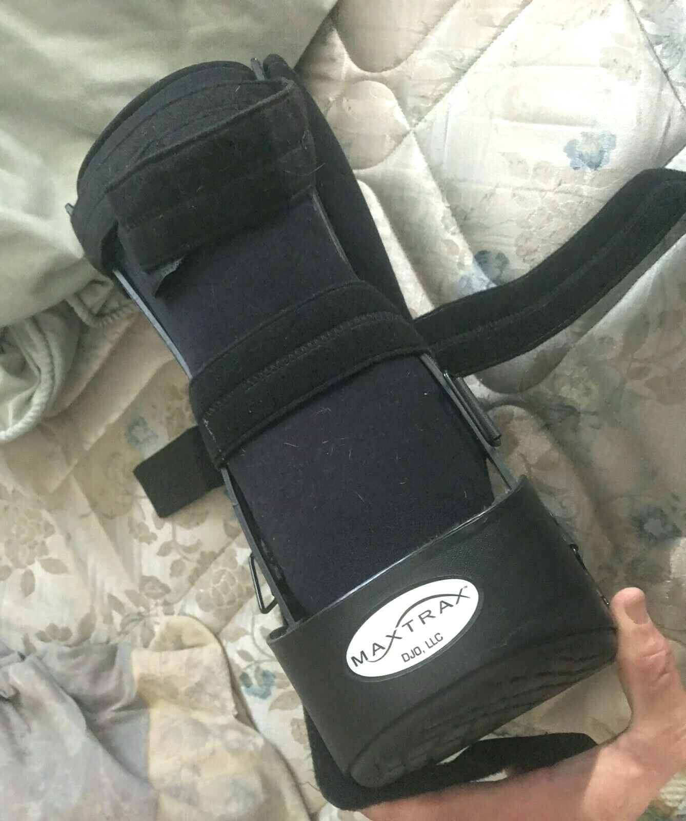 Maxtrax Orthopedic Walking Boot Size LARGE Brace Inflate Ankle Foot DJO, LLC