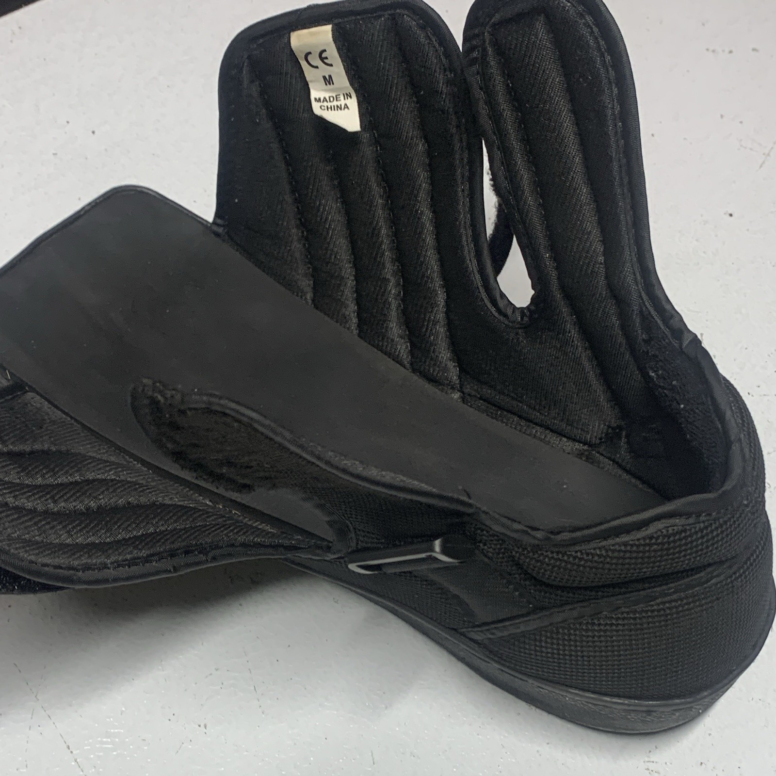Procare Black Post-Op Shoe Walking Boot M Adjustable Open Toe CE