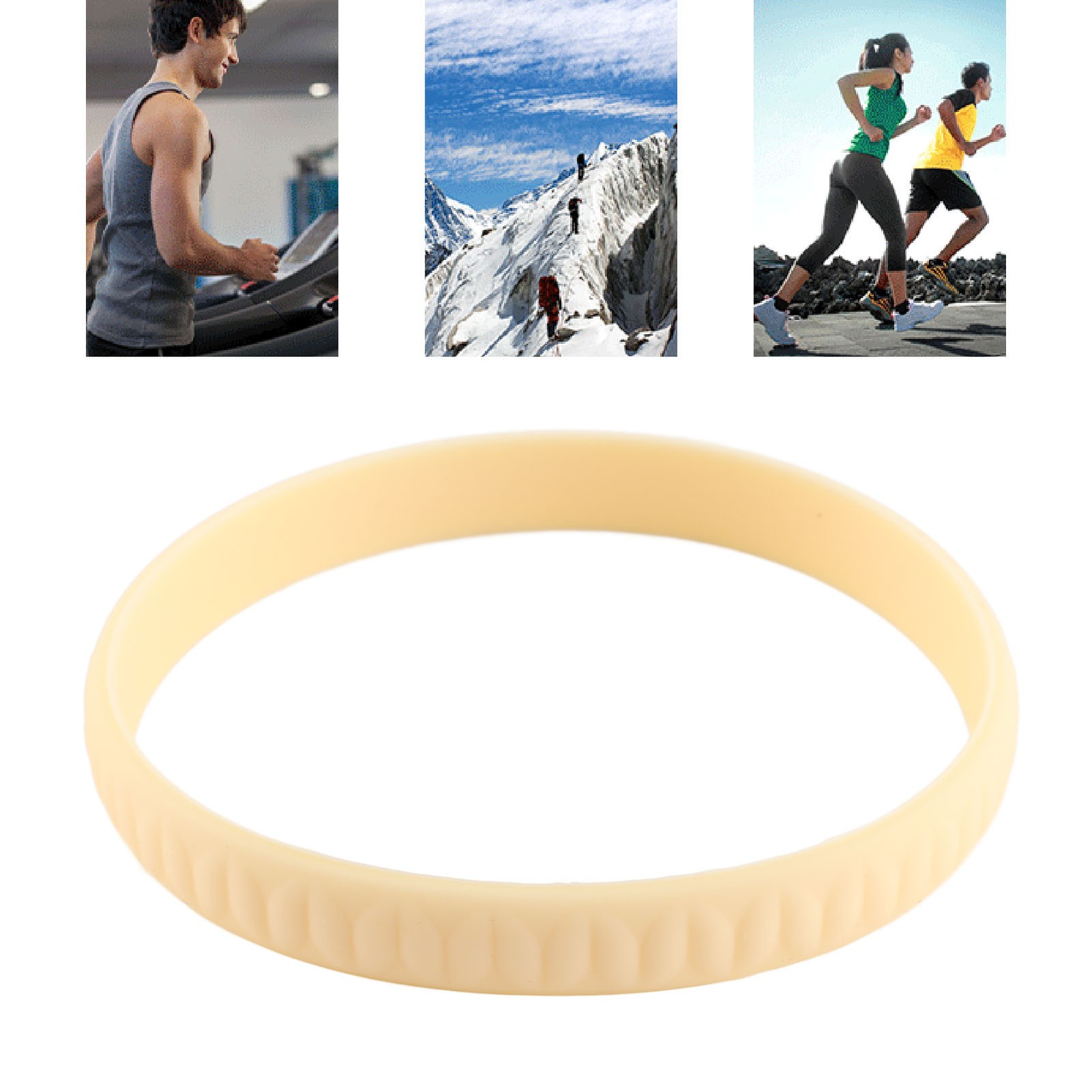 § Skin Color Patella Tendon Knee Straps gentle Knee Sports Support Band Portable