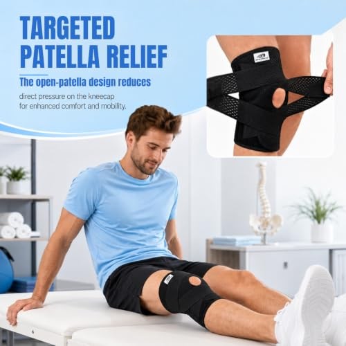 Medical-Grade Knee Brace for Women and Men, Relieves Knee Pain And Large