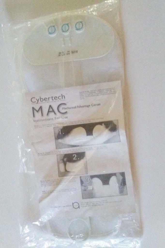 Cybertech MAC Plus, Mechanical Advantage Corset White 30-35″