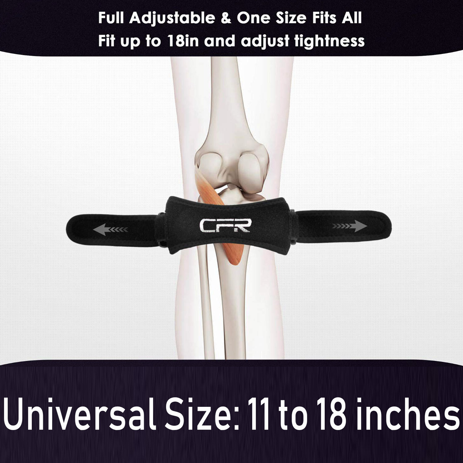 Knee Patella Support Brace Strap Kneecap Leg Tendon Band Gym Running Tennis US