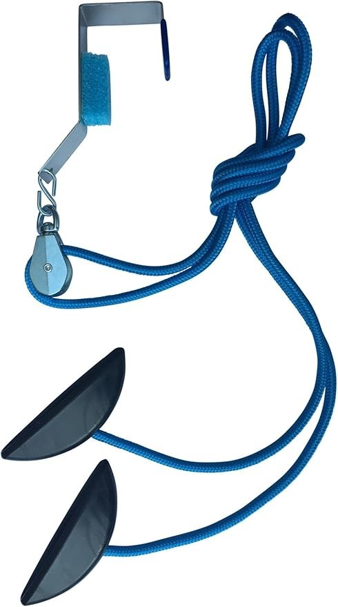 Shoulder Pulley Over Door Hook Range of Motion Physical Therapy Exercise