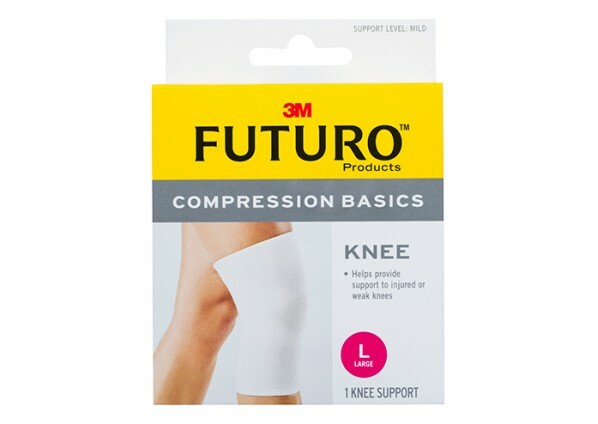 3M FUTURO Compression Basics Knee Brace Knit Elastic Sport S, M, L, XL All Sizes