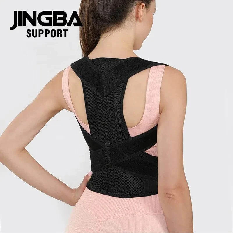 Premium Quality Back Support 2 Support Bar Back Brace Posture Corrector