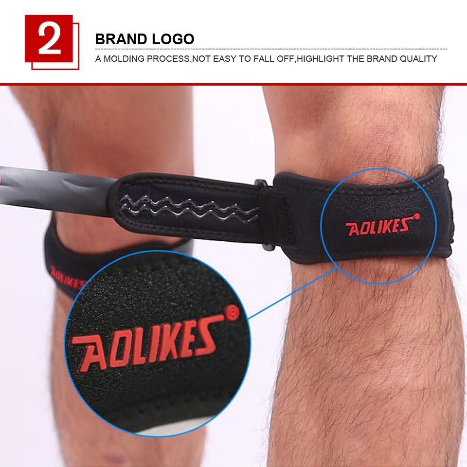 Aolikes 1pcs Knee Braces for Knee Pain,patella Knee Support Strap,adjustable Pat