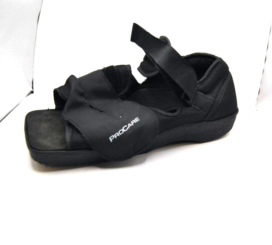 Adult Right or Left Foot Brace by Procare Size 10 Black in Color
