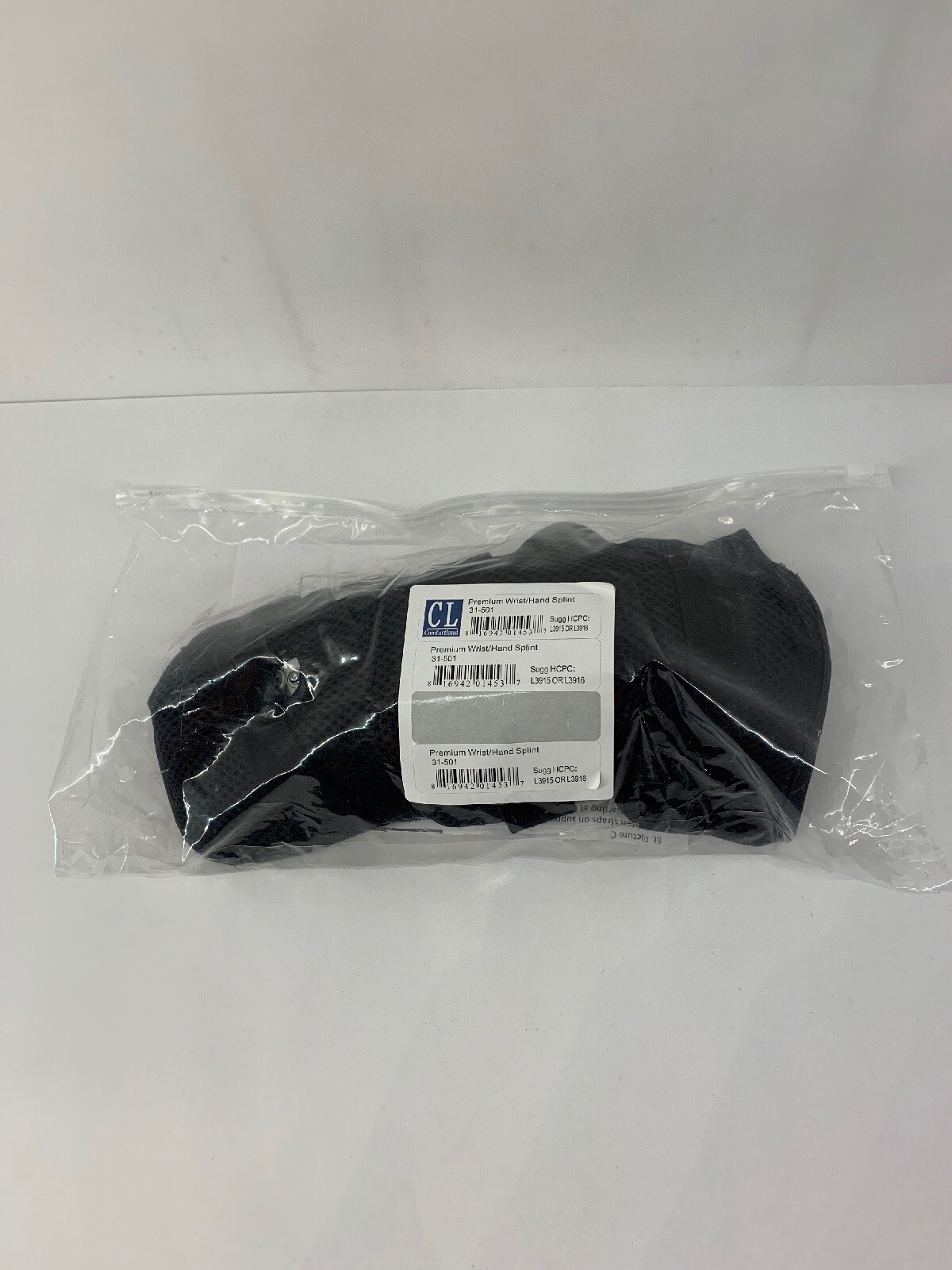 CL Comfortland premium Wrist Hand Splint One Size 31-501 L3915/L3916 NEW