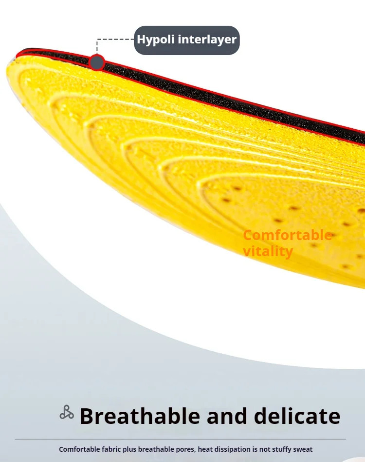 2Pcs/4Pcs New Comfortable Shock-absorbing Insole 1.5-3.5cm Height-increasing Ins