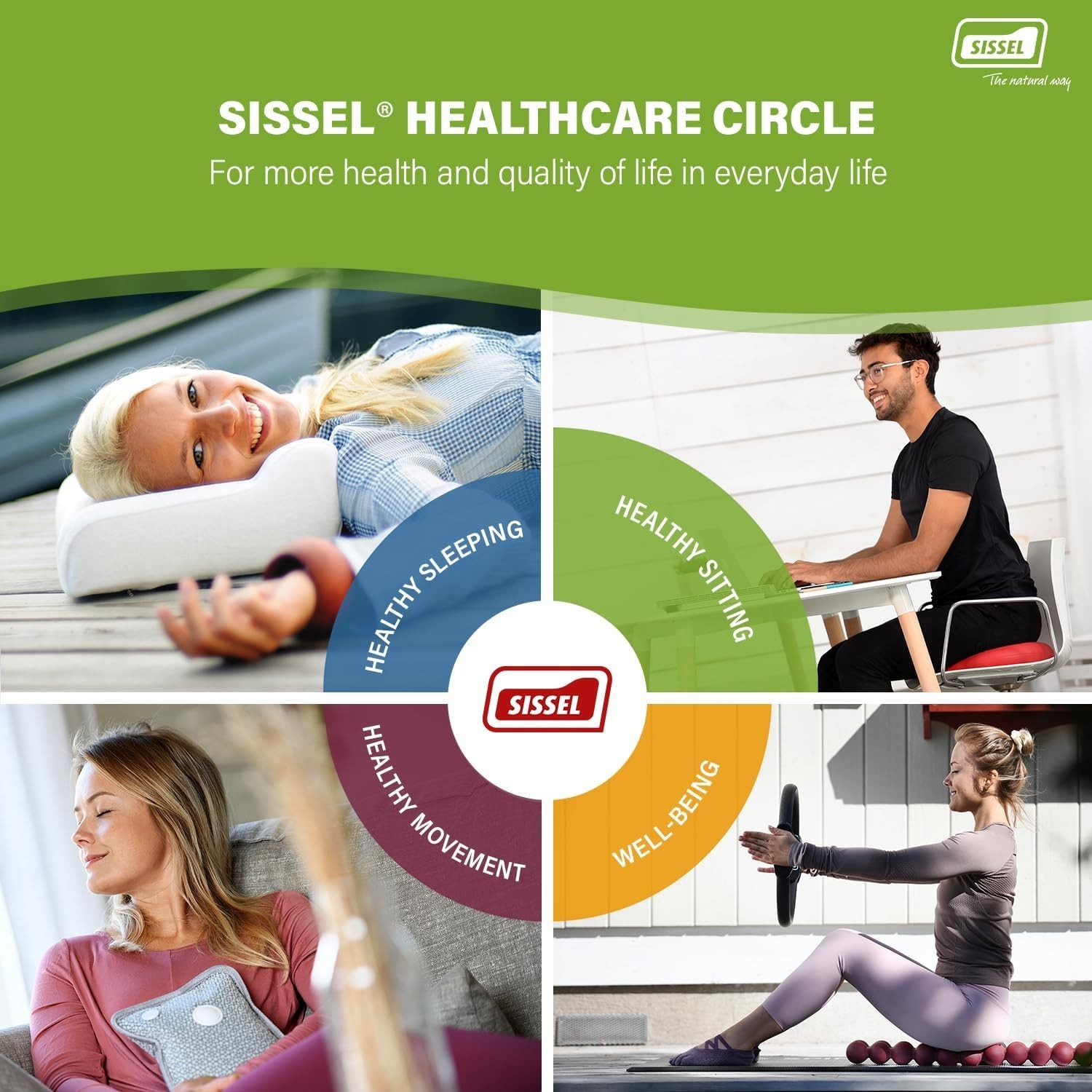 SITFIT 33 cm Black | Active Sitting & Training | Strengthens Back & Pelvic Fl…