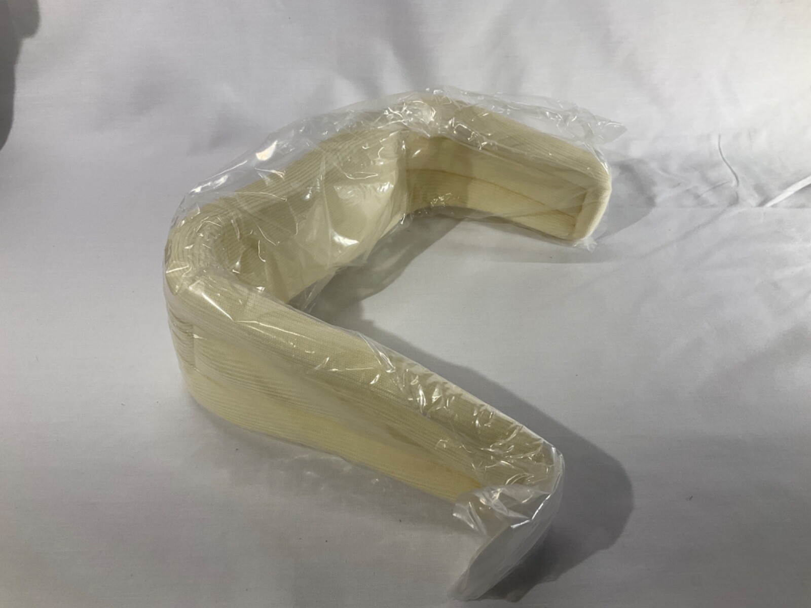 Cervical collar neck support brace, Soft porous cotton cover over poly-foam
