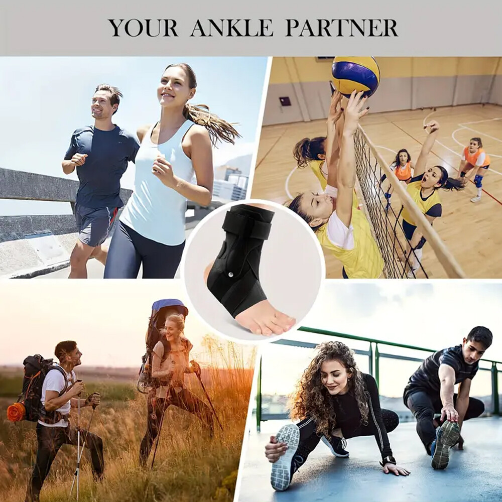Ankle Brace Support Stabilizer Foot Strap Guard Tendonitis Achilles Drop Sprain