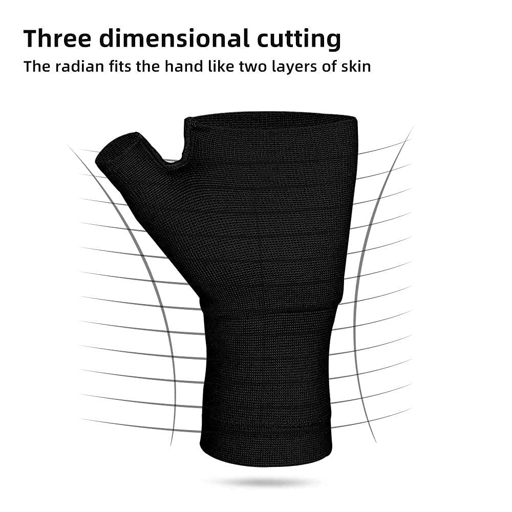 ZEPOHCK Compression Glove Wrist Support Sports Wristband Bracer
