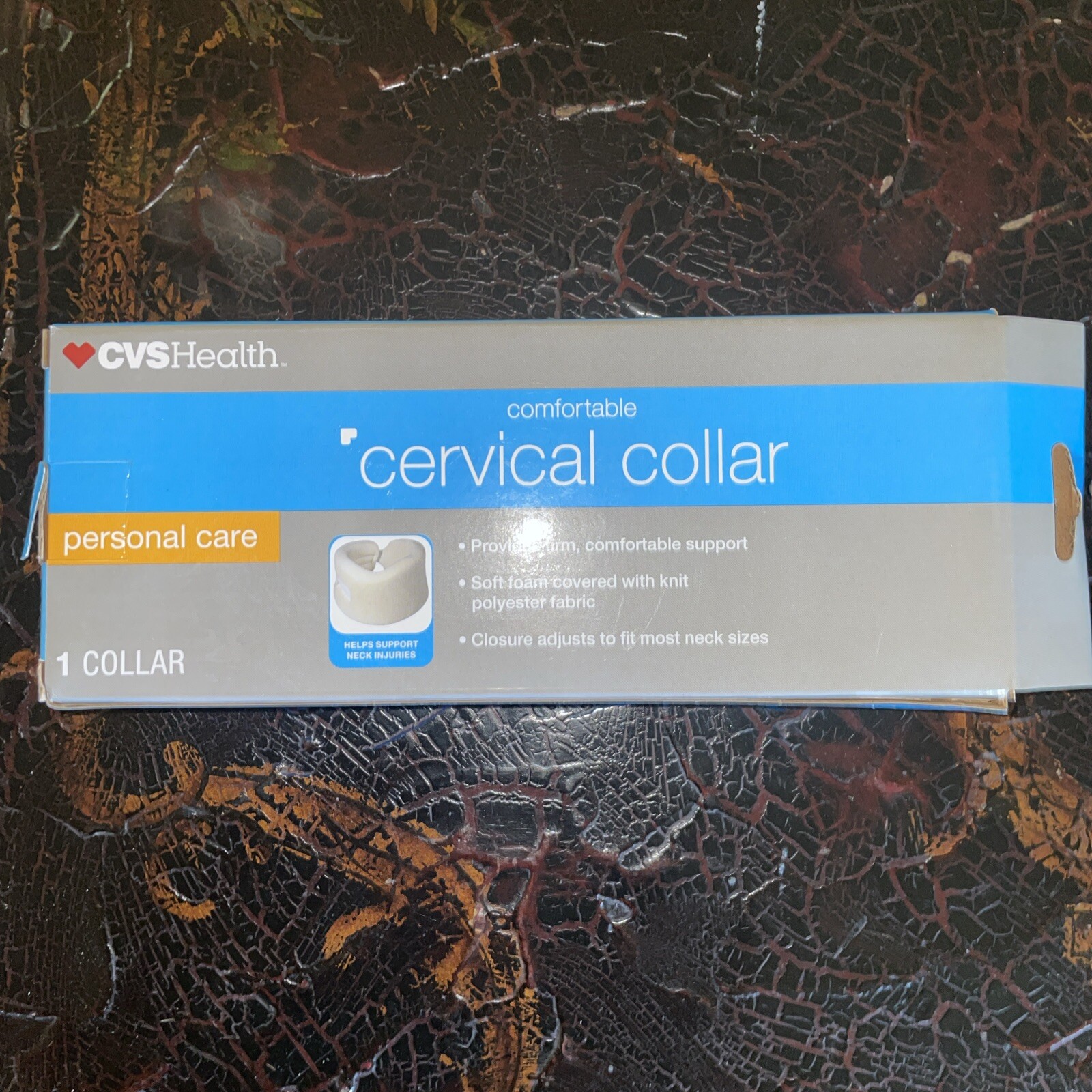 CVS Health Cervical Collar New Adjusts To Fit Most Neck Sizes