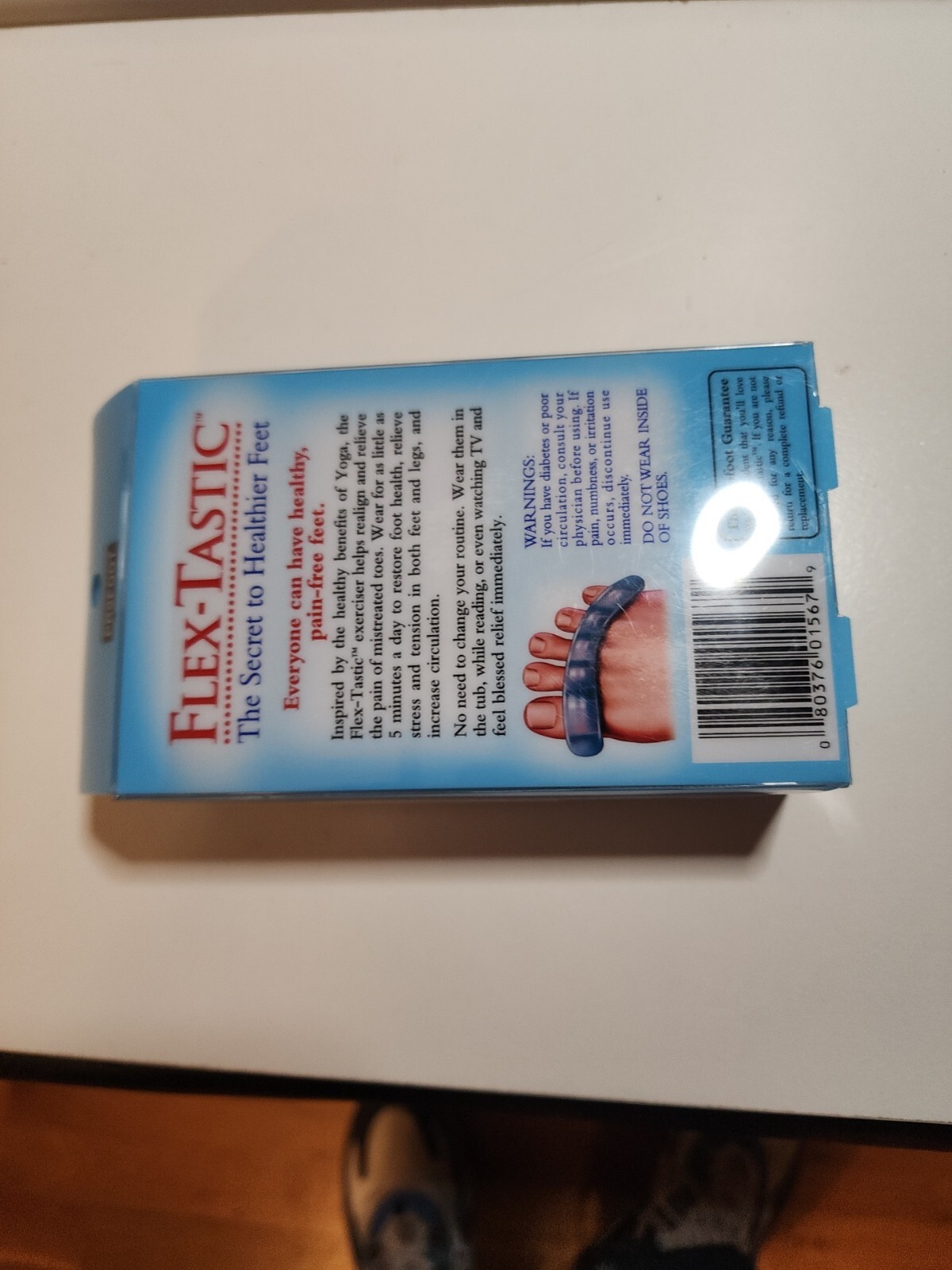 New Profoot Flex-Tastic Toe Relaxers One Size 2 pc healthy feet 2 toe relaxers