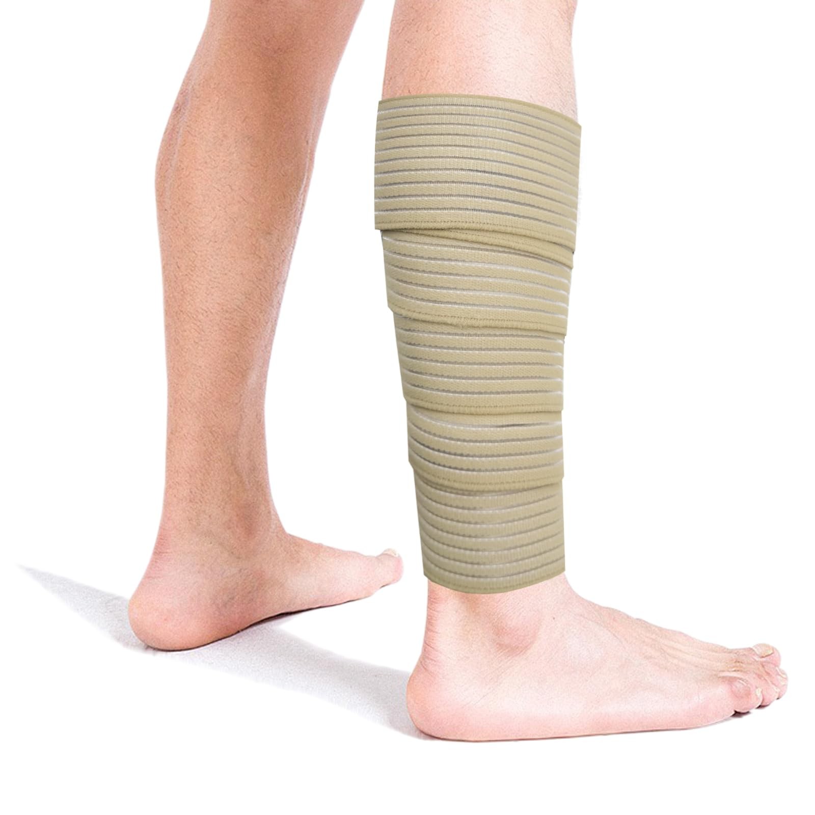 Elastic Lower Leg Calf Compression Support Bandage Sleeve Wrap for Women and …