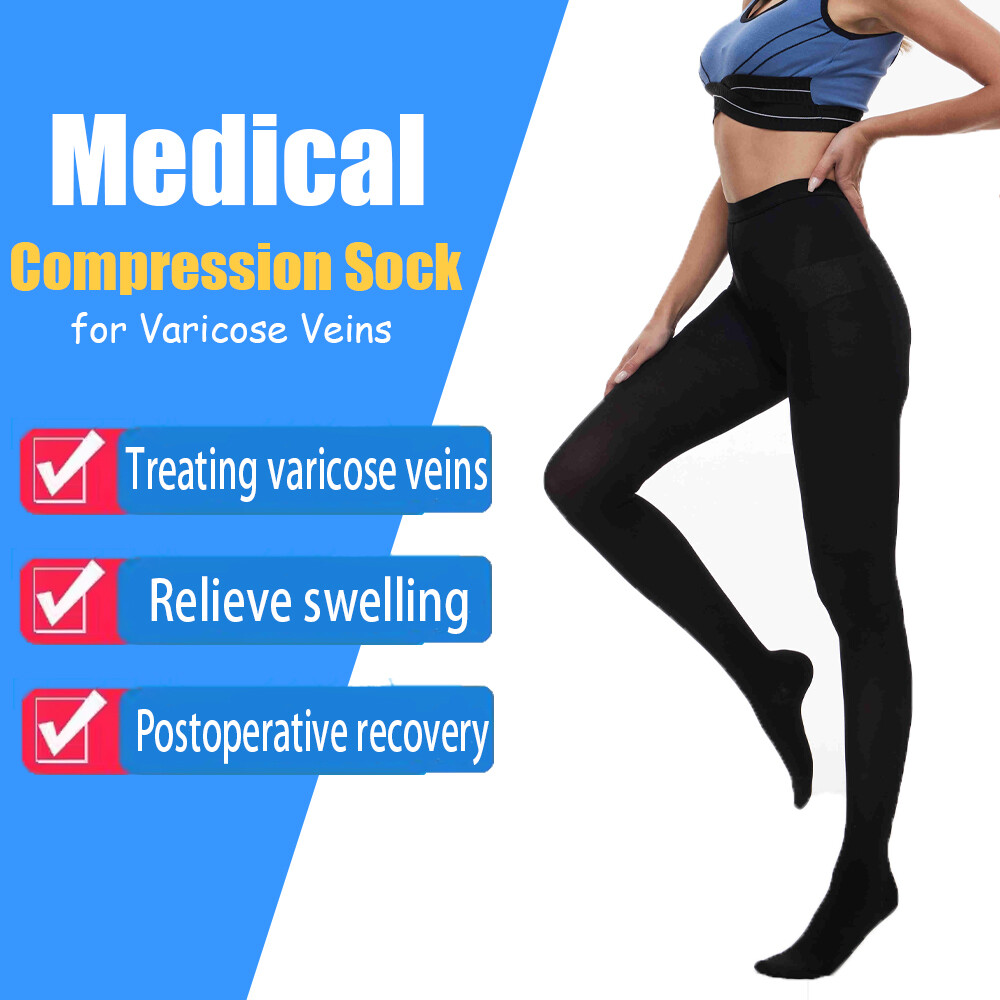 Women Compression Stockings Pantyhose Elastic Lift Up High Waist Slimming Skinny