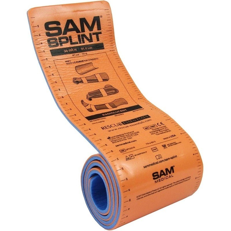 Moldable Splint Fractures Sprains & Strains Adult Use Emergency First Aid