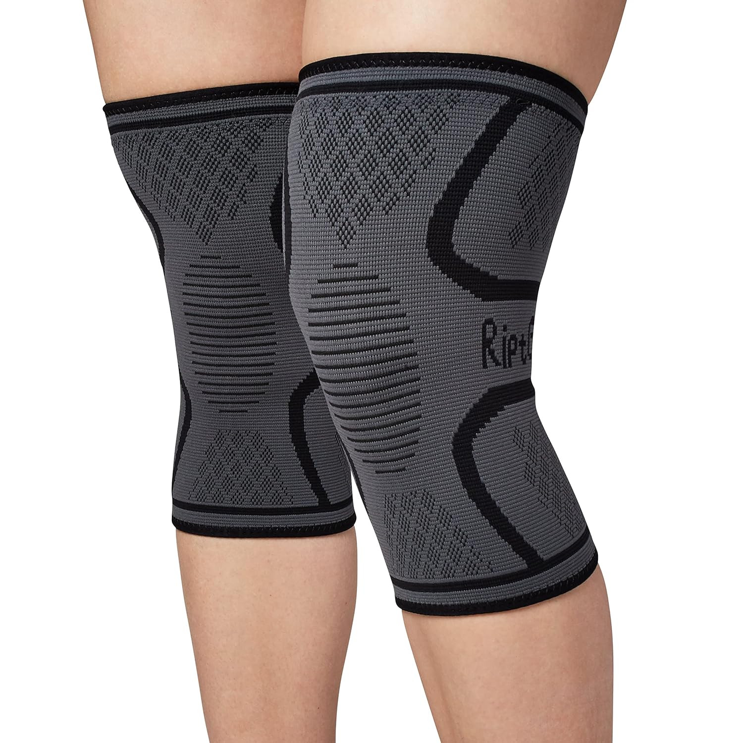 Knee Compression Sleeve – 2 Pack – Braces for Knee Pain – Compression for Arthri