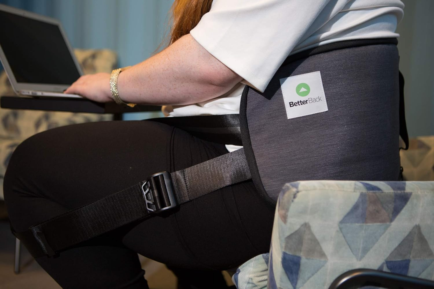 plus Size – Correct Back Posture While Sitting + Relieve Back Pain (Seen on Shar