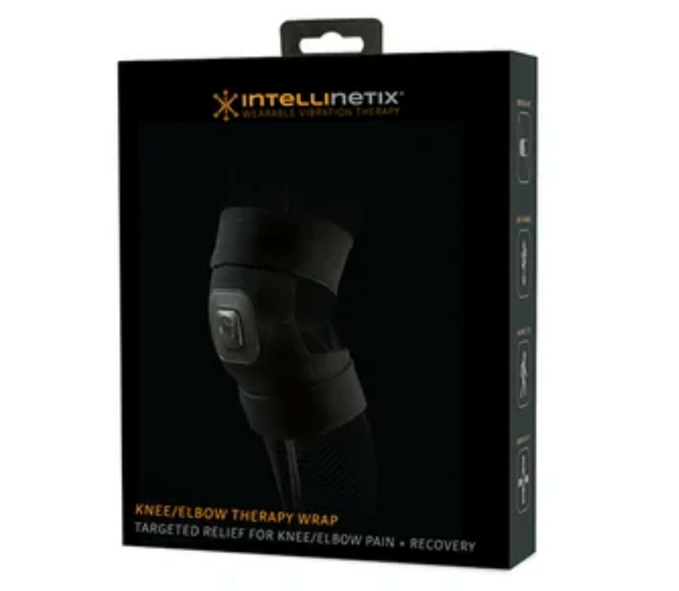 Intellinetix Vibrating Knee and Elbow Therapy Wrap, Universal, Pain Relief