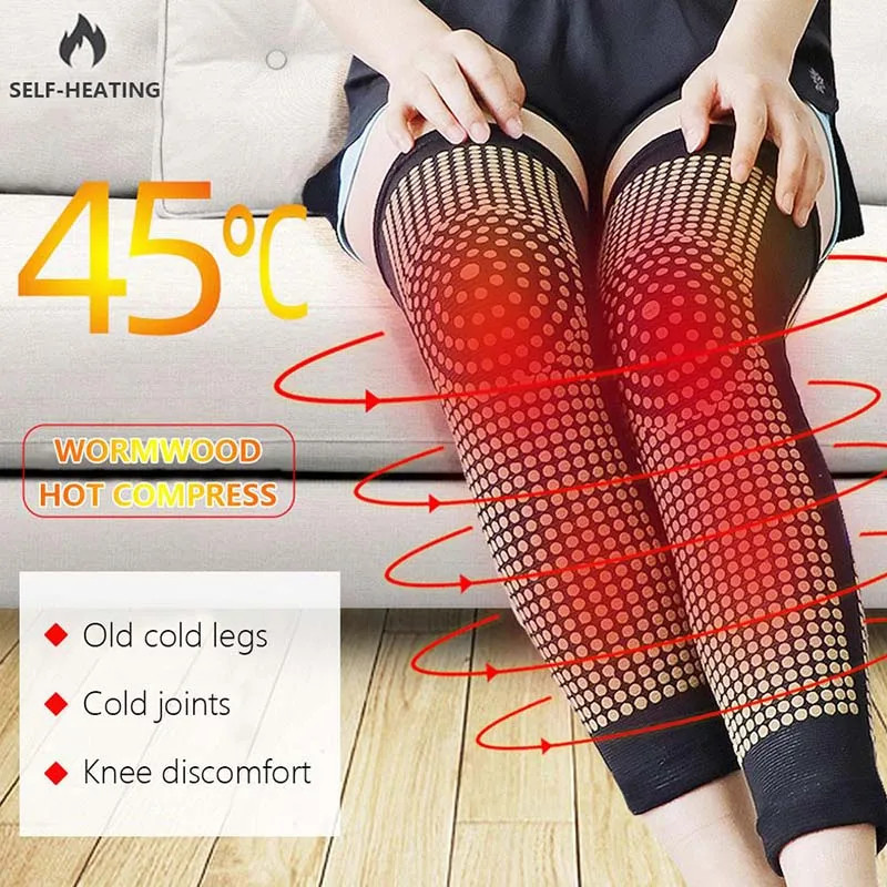 1 Pair Self Heating Knee Pads Knee Warm For Men And Women With Knee Joint Pain