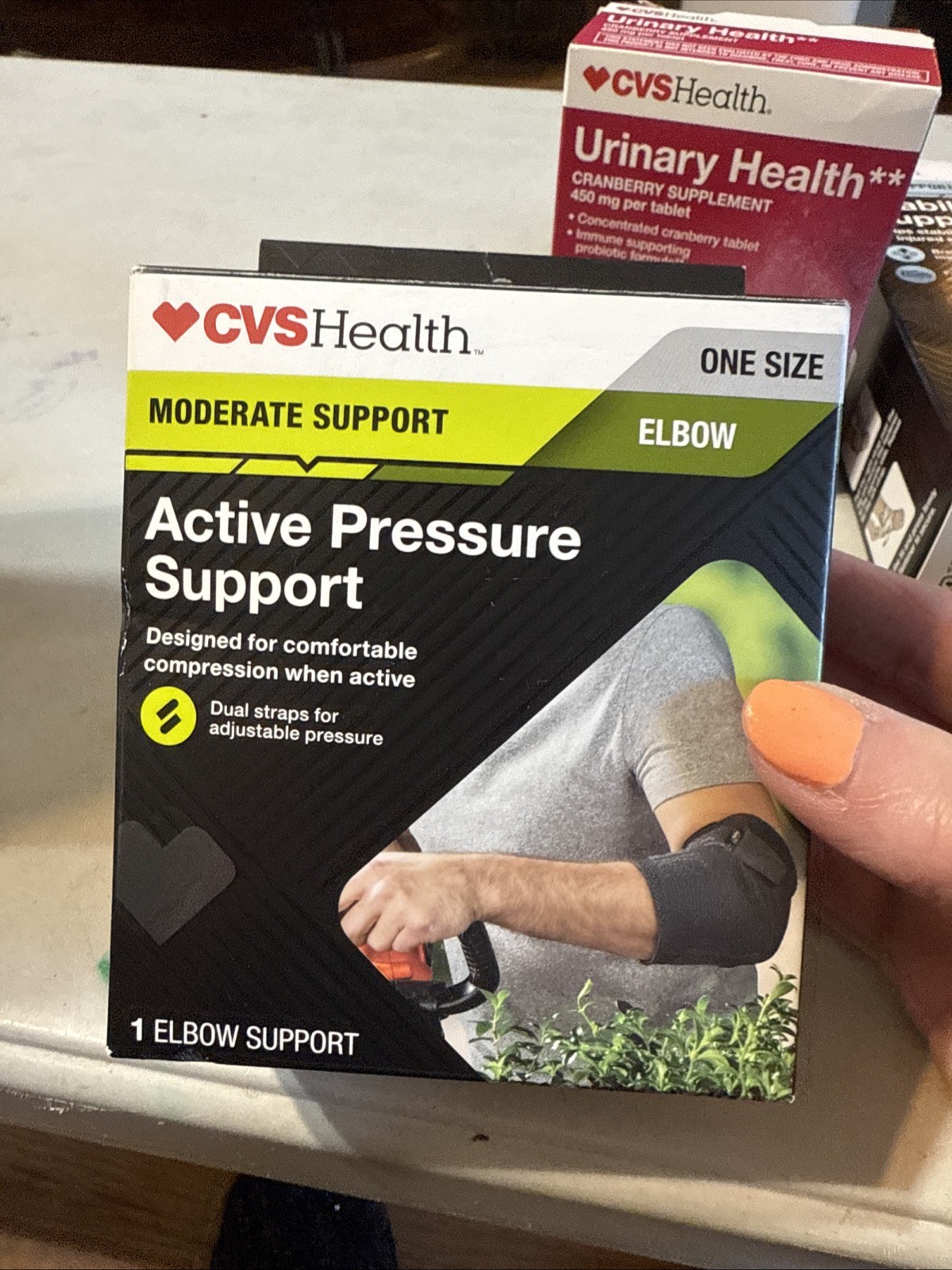 CVS Health Elbow Active Pressure Support One Size