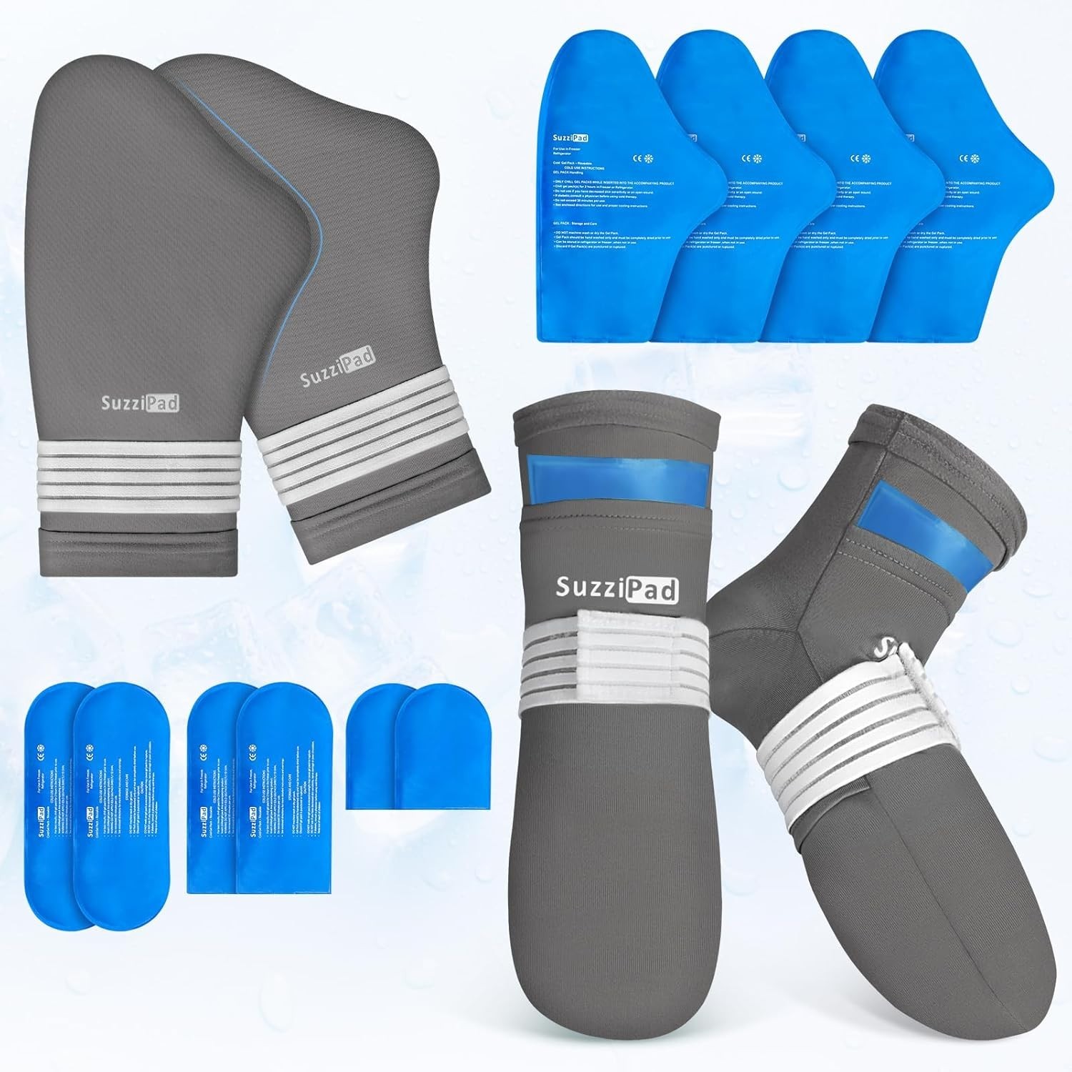 Cold Gloves and Socks for Chemotherapy, Chemo Ice Packs for Hands and Feet, Cool
