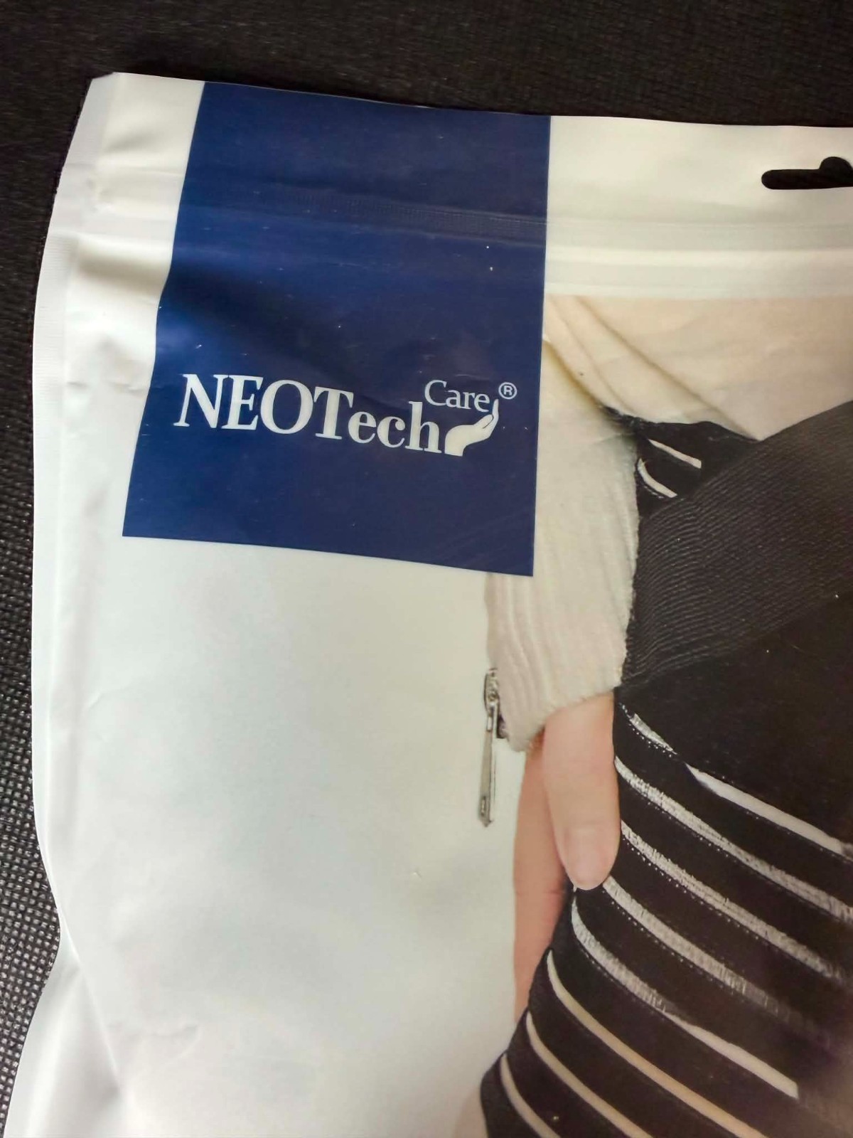 NeoTech Care Pregnancy Support Maternity Belt, Belly Brace, Size M, Black Color